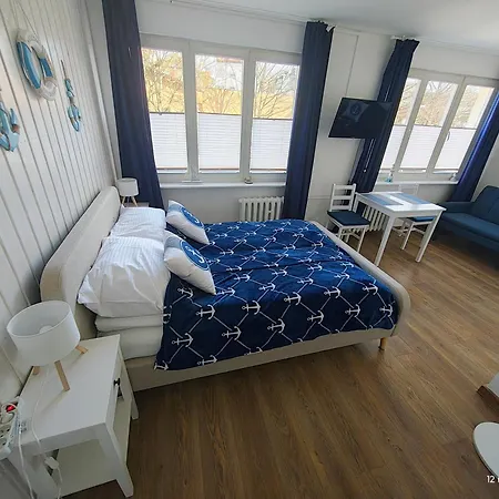 Gryfhaus - Kapitanski, 19m2, Blisko Plazy, Parking, Wysoka Ocena 9,5, 2-4 Osoby 3* Miedzyzdroje